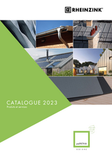 Catalogue produits et services prePATINA ECO ZINC 2023
