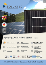 PowerSlate Mono FL20 : Puissance 100 Wc