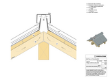 Couverture à tasseaux - Faîtage ventilé