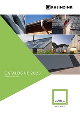 Catalogue produits et services prePATINA ECO ZINC 2023