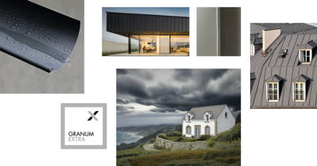Différents visuels en zinc GRANUM EXTRA 