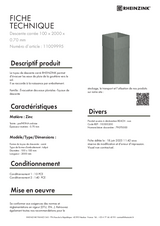 Descente carrée réf. 11009995