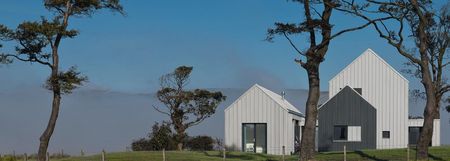 Newhouse of Auchengree : toiture et façade en zinc