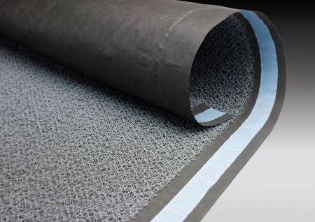 Natte structurée avec film VAPOZINC pour couverture en zinc Natte structurée avec film VAPOZINC pour couverture en zinc