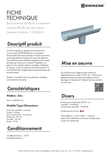 Bout lyonnais 333B18 à naissance centrale réf. 11008341