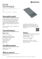 Chatière tuile plate E17 réf. 11024620