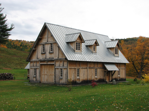 Réplique d'une grange du 16ème siècle