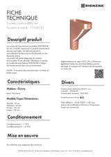 Cuvette Jambon Ø80 mm réf. 11008131